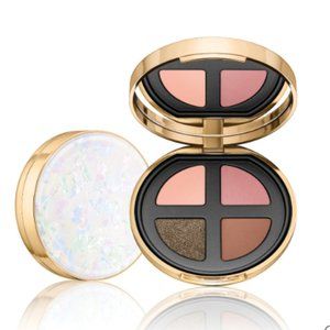 2/45$ NW Lise watier 4COLOR EYESHADOW PALETTE 50 YEARS OF BEAUTY WARM CELEBRATIO